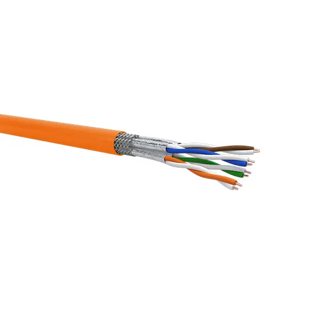Cable R6ASF4H23 S/FTP CAT.6A 4x2xAWG23/1 - shielded - LSZH jacket Euroclass Cca s1a.d1.a1
