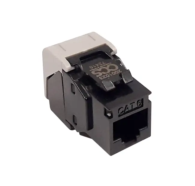 CCS Easy Crimp Compact CAT.6 UTP RJ45 jack - Component - black