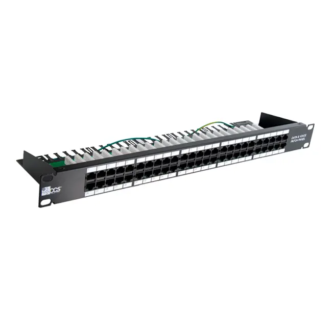 IDC voice patch panel - 50 RJ45 ports