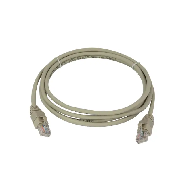 CCS U/UTP RJ45-RJ45 patch cord CAT.5E - FLEX - grey - 5 mt