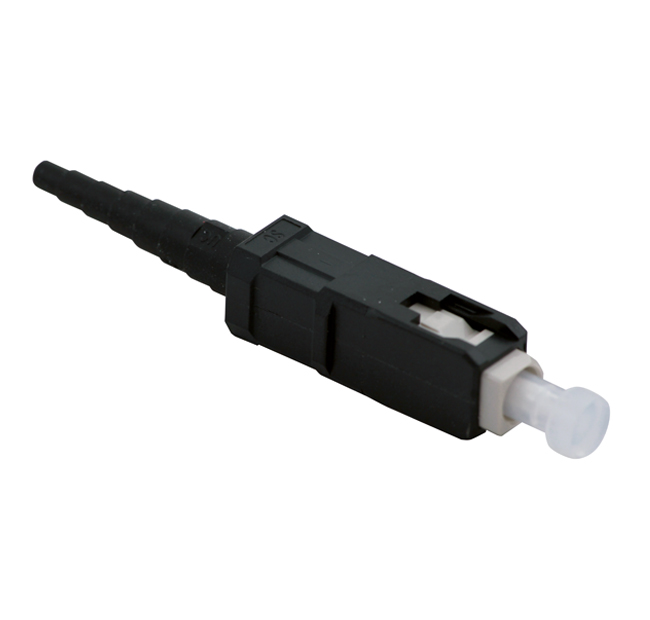 Unicam SC multimode connector for fibers 50/125 µm, OM3/OM4, high performance