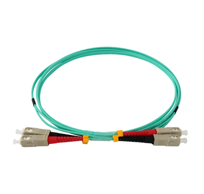 SC-SC 50/125 OM3 Bifiber patch cord - MM - 5mt