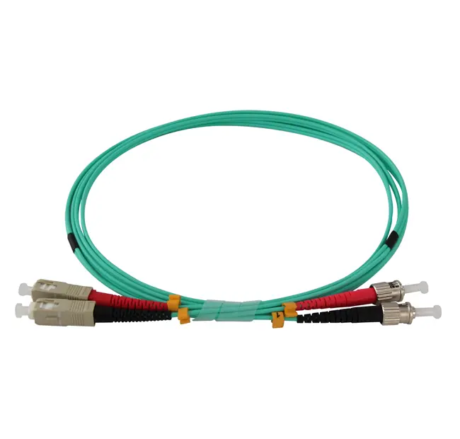 ST-SC 50/125 OM3 Bifiber patch cord - MM - 3mt