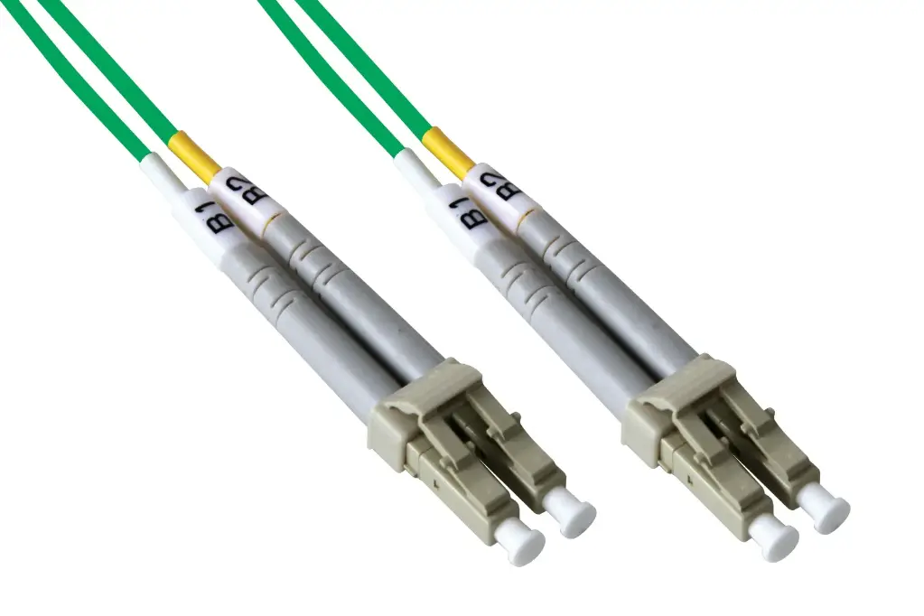 Multimode 50/125 OM2 LC-LC bifiber patch cord - 1 mt