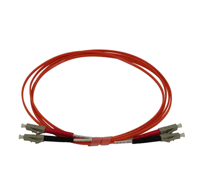 Multimode LC-LC 62,5/125 bifiber patch cord - 2 mt