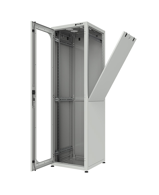 Floor TECH front glass door, side and rear blind panels 19