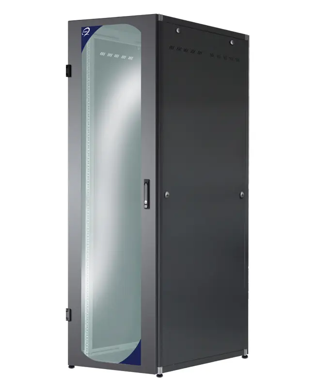 Datacenter PRO Series floor standing cabinet 47U H2200xW800xD1000, black RAL 9005