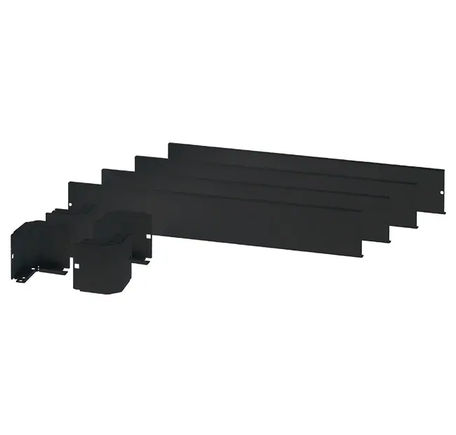 Plinth for Floor PRO cabinets W600xD600, black RAL 9005