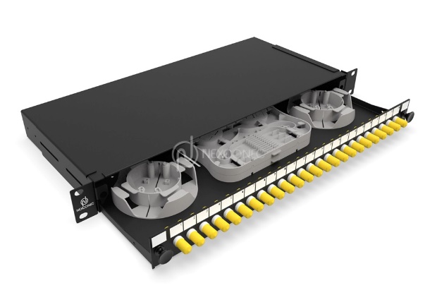 1U 24PORTS FC-ST SLIDING PANEL - SPP24F