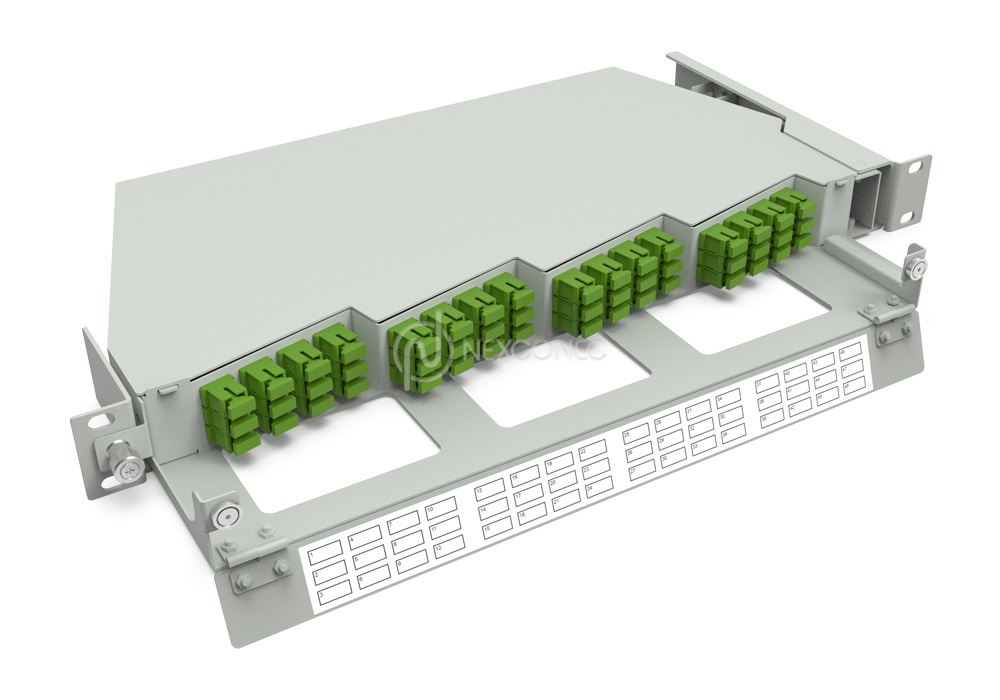 ODF 1U HD ROTARY PATCH PANEL - ROPP01