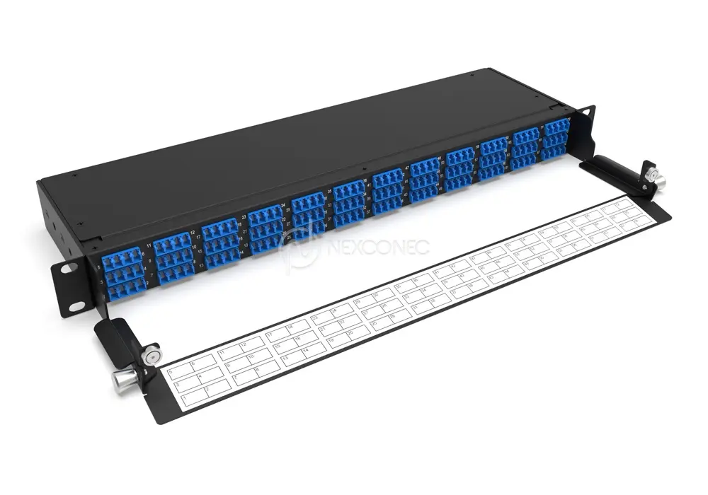 1U ULTRA SLIM PATCH PANEL