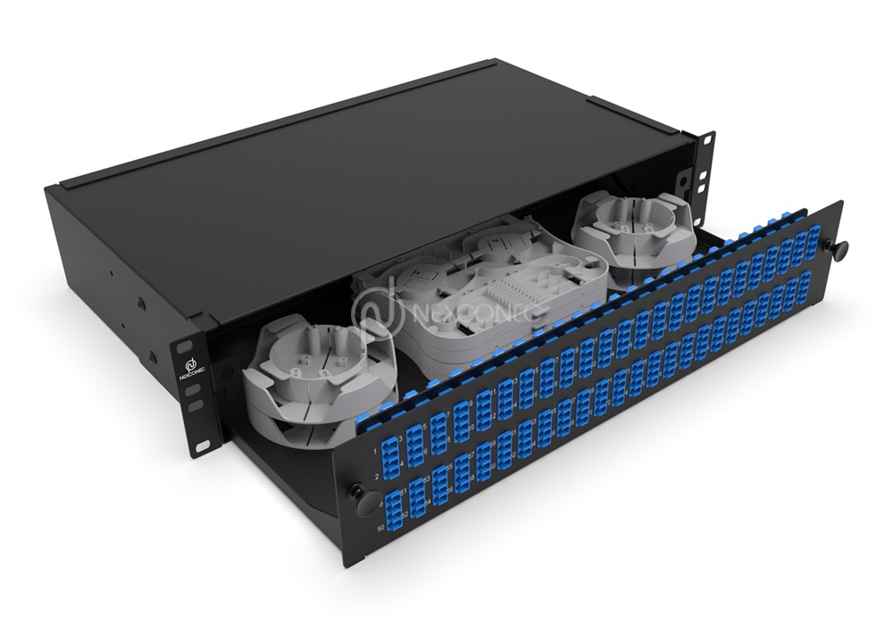 2U SLIDING PATCH PANEL