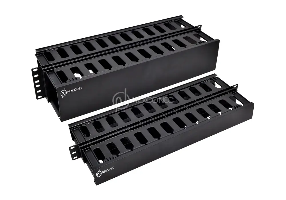 1U/2U DUAL-SIDED CABLE MANAGER RAIL - FCM08/09