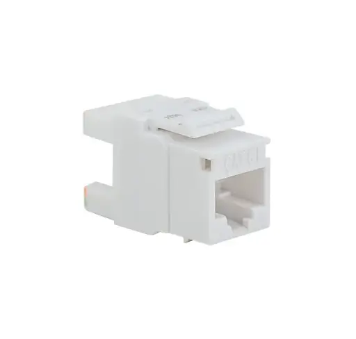 CCS CAT.6 UTP RJ45 jack - IDC 110 - 568A/B - white