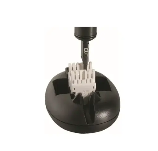 RJ45 jacks termination fixture - 90°/180°