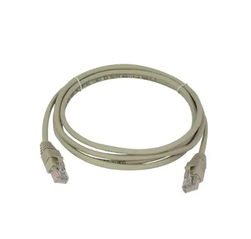 CCS U/UTP RJ45-RJ45 patch cord CAT.5E - FLEX - grey - 5 mt