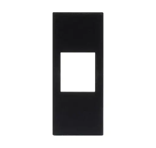Vimar Linea series type adapter, black color  - TEMPORARILY UNAVAILABLE