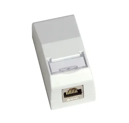 1-port wall mount box for CCS UTP/FTP jacks