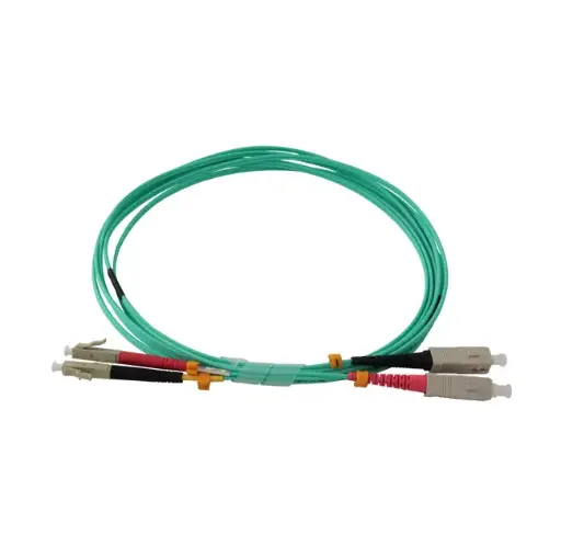 SC-LC 50/125 OM3 Bifiber patch cord - MM - 5mt