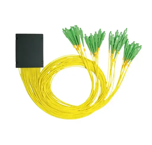 Single-mode optical splitter PLC type, G.657.A1, set 1:32 SC/APC