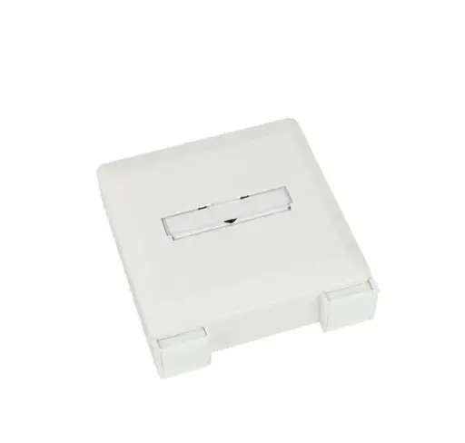 2-position wall-mounted optical box 80x80 mm