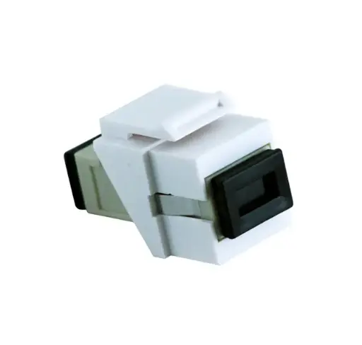 SC-SC Keystone adapter for multimode fiber