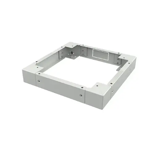 Plinth for floor standing TECH cabinet W600xD800, gray RAL 7035