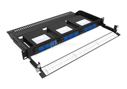 1U 3 SLOTS LGX MODULAR FIXED FRAME - MP3PP0
