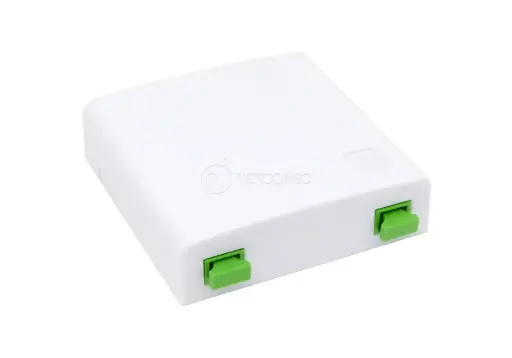 FTTH WALL OUTLET 2PORTS - WO05