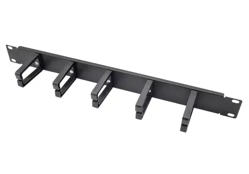1U CABLE MANAGER 5 HOOKS PLASTIC 80MM - FCM02